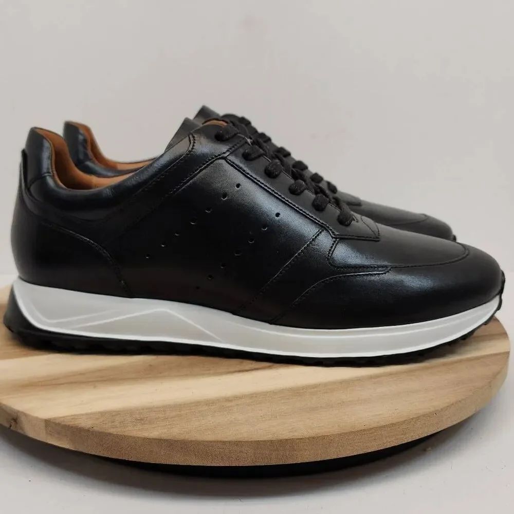Allen Edmonds Everett Sneakers Mens Size 10 D Black